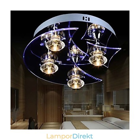 Ljuskrona Modern Crystal Living 4 Lampor Ljuskrona Modern Crystal Living 4 Lampor