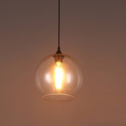 American Creative Nordic Contracted Rural Glas Ball Single Head Droplight Lanp