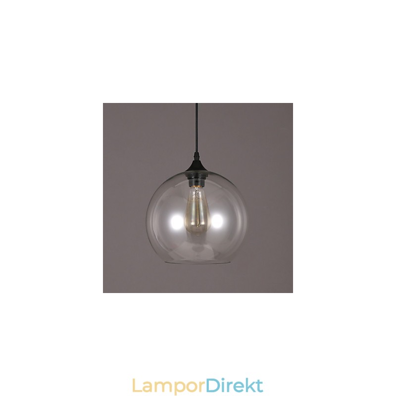 American Creative Nordic Contracted Rural Glas Ball Single Head Droplight Lanp