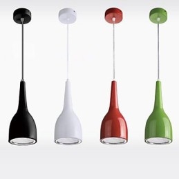 Modern Samtida Globe Målning Metall Taklampa