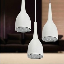 Modern Samtida Globe Målning Metall Taklampa