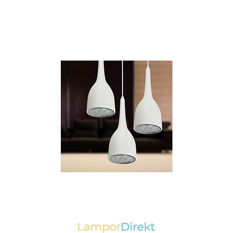 Modern Samtida Globe Målning Metall Taklampa