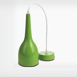 Modern Samtida Globe Målning Metall Taklampa