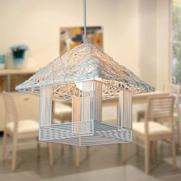 The Cage Bird'S Nest Character Art Cany Art Single Head Small Droplight Lampa