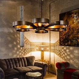 Retro Klassiska Metall Taklampor Enkla Hänglampor Cafe Hänglampa