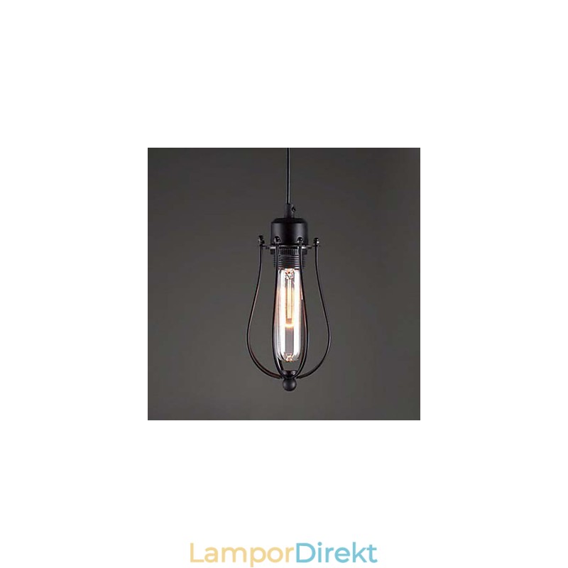 Tiny Burar Droplight Edison Meals Pendellampa Av Återställande Nt Ways Light Chandelier Cafe