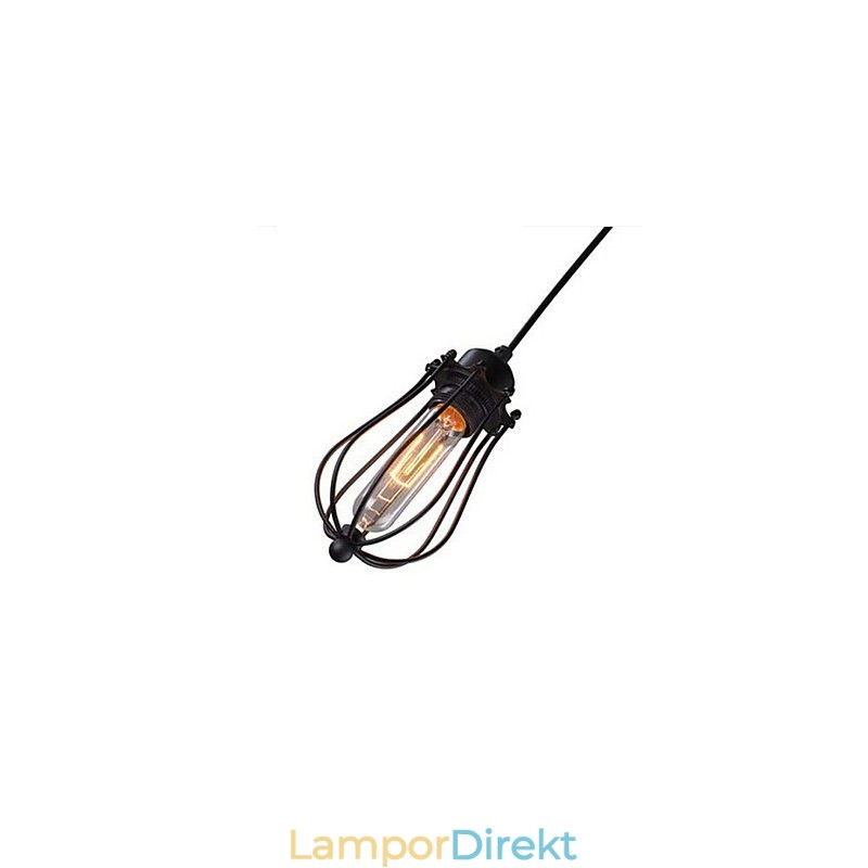 Tiny Burar Droplight Edison Meals Pendellampa Av Återställande Nt Ways Light Chandelier Cafe