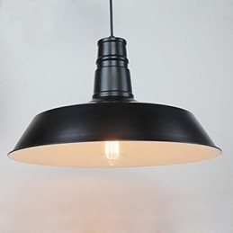 Loft Stil Återställa Antika Sätt Art Studio Industriella Enkelhuvud Hängande Lampa