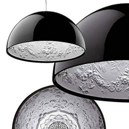 Modern Och Modern Skål I Mini Stil Målning Pendellampa