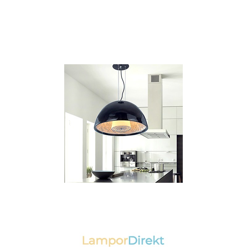 Modern Och Modern Skål I Mini Stil Målning Pendellampa