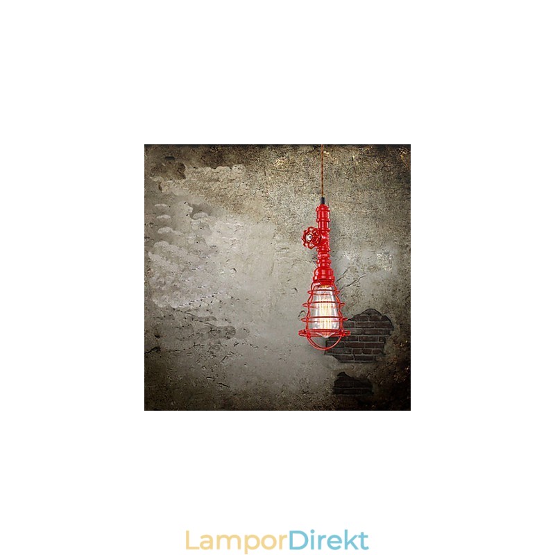 Amerikansk Retrolampa Industrial Wind