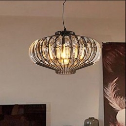 Enkel Kristallkrona Ljuskrona Iron Art Creative