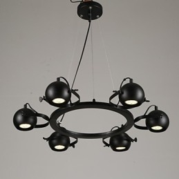 Vintage Ljuskrona Iron Creative Industrial Wind Chandelier