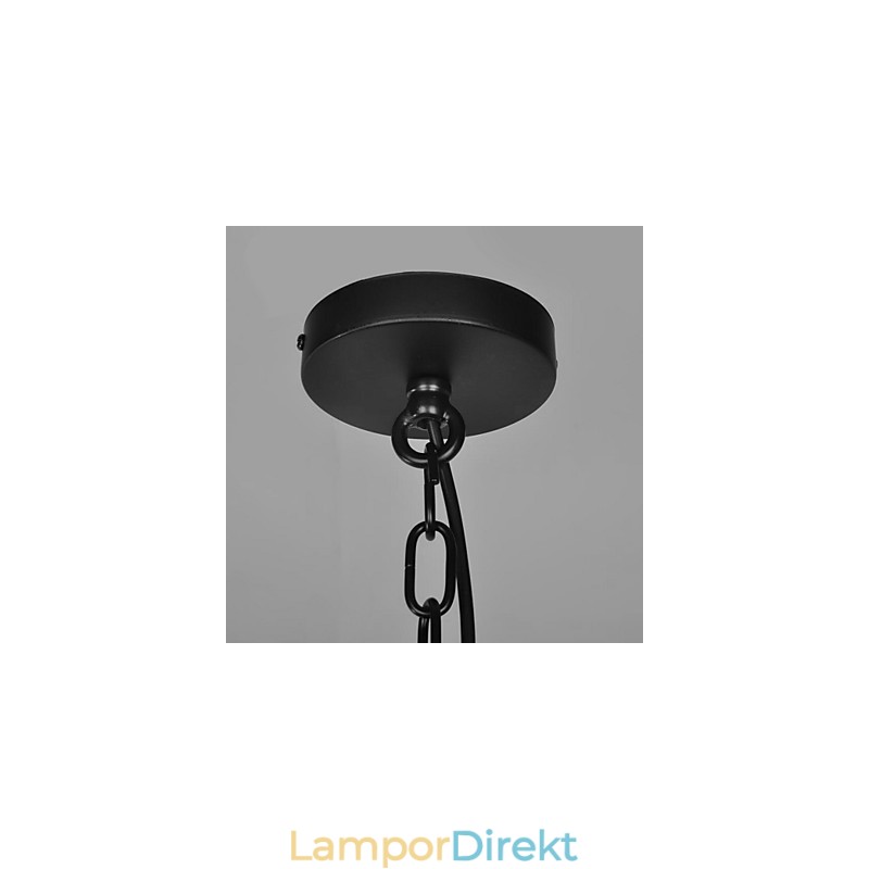 Vintage Lantmålning Metall Taklampa Garage