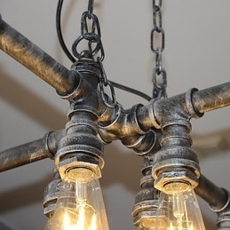 Loftlampan Har Agerat Rollen Som Kreativ Industriell Vindåterställning Forntida Sätt