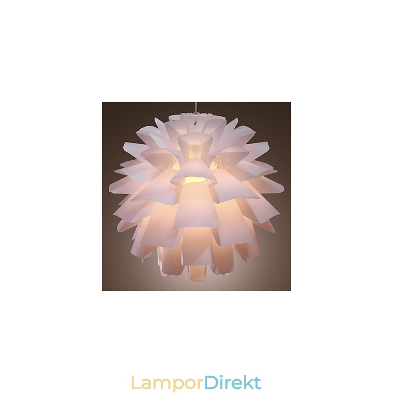 Modern Samtida Globe Retro Pendellampa För Målning