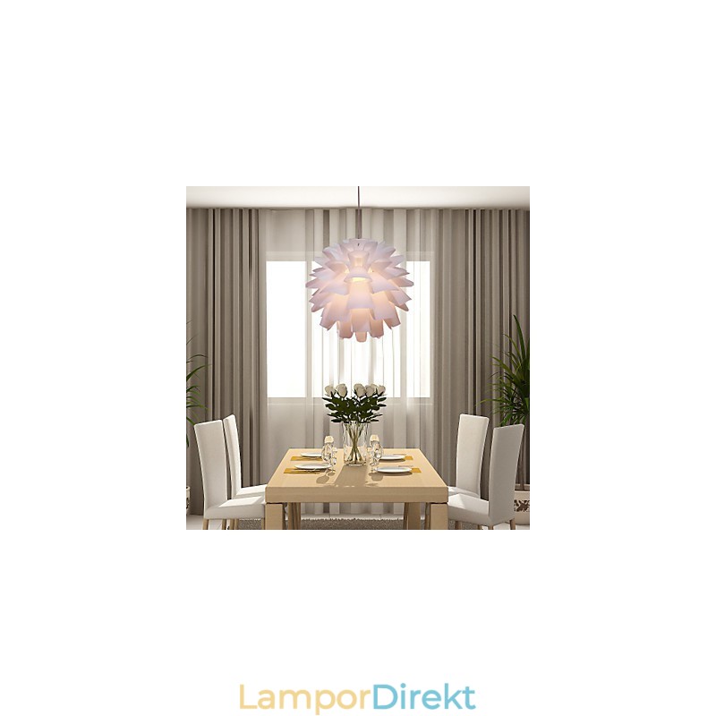 Modern Samtida Globe Retro Pendellampa För Målning