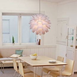 Modern Samtida Globe Retro Pendellampa För Målning