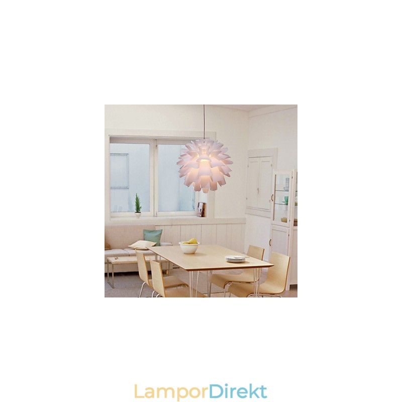 Modern Samtida Globe Retro Pendellampa För Målning