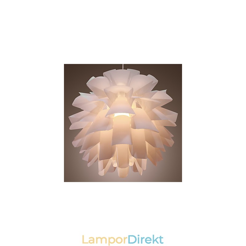 Modern Samtida Globe Retro Pendellampa För Målning