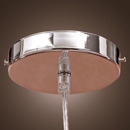Modern Samtida Globe Retro Pendellampa För Målning