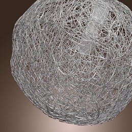 Modern Contemporary Globe Mini Style Chrome Pendellampa