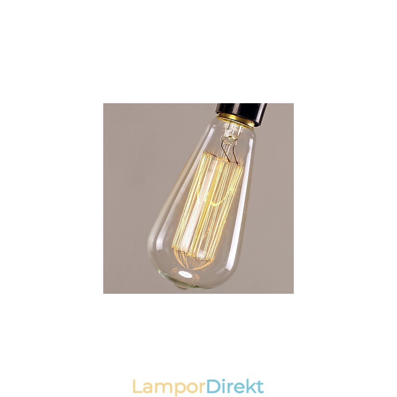 Traditionell Klassisk Vintage Pendellampa I Ministil