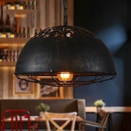Retro Klassiska Metall Taklampor Enkla Hänglampor Cafe Hänglampa