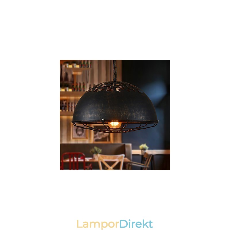 Retro Klassiska Metall Taklampor Enkla Hänglampor Cafe Hänglampa