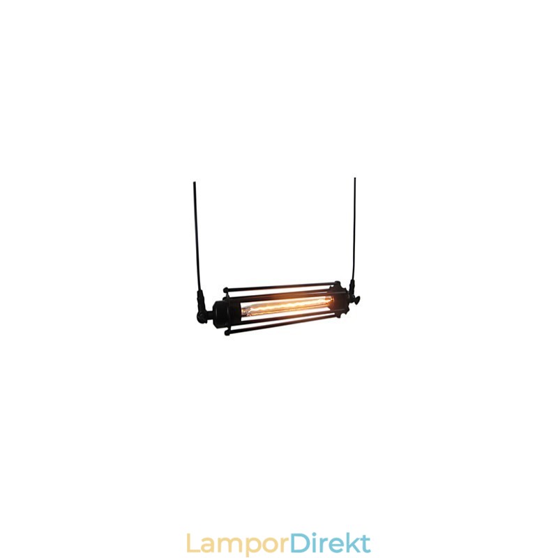 Loft Retro Ljuskrona Pendellampa Klassisk Vintage Lampa Country Metal Light