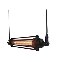 Loft Retro Ljuskrona Pendellampa Klassisk Vintage Lampa Country Metal Light