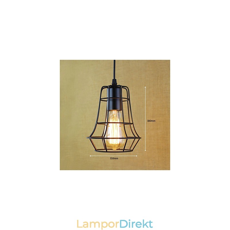Pendellampor Traditionell Klassisk Vintage Retro Country Garage Metal