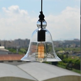 Traditionell Klassisk Vintage Skål Mini Stil Taklampa