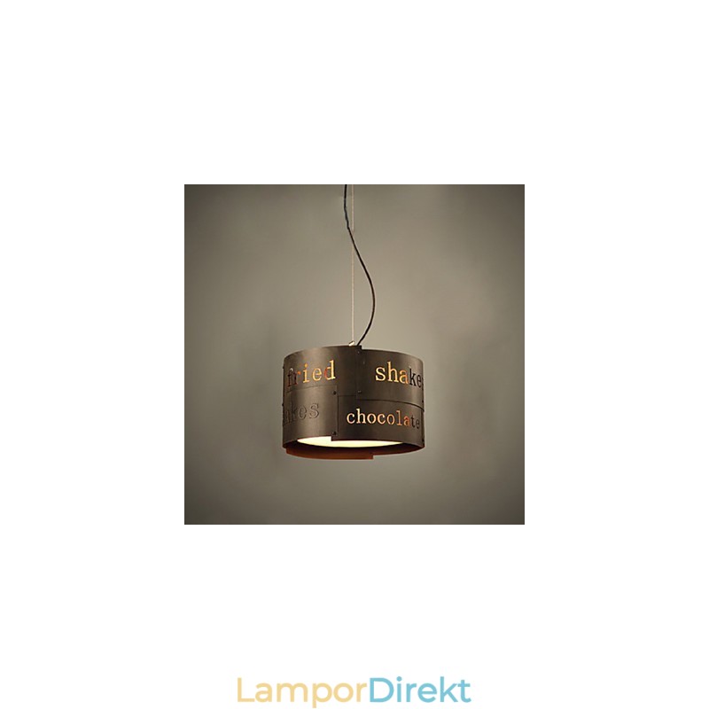 Loft Modernt Mode Nordisk Konst Kreativt Tyg Pendellampa Cafe Lamp Pendelljus Dia 35Cm