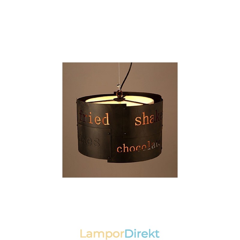 Loft Modernt Mode Nordisk Konst Kreativt Tyg Pendellampa Cafe Lamp Pendelljus Dia 35Cm