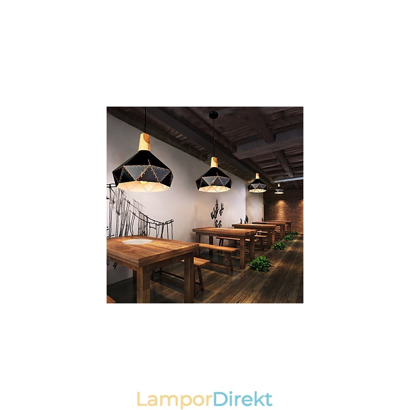 Retro Klassiska Metall Taklampor Enkla Hänglampor Cafe Hänglampa