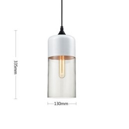 Nordic Creative Stair Shop'S Art Smidesjärn Glas Ljuskrona Lampa