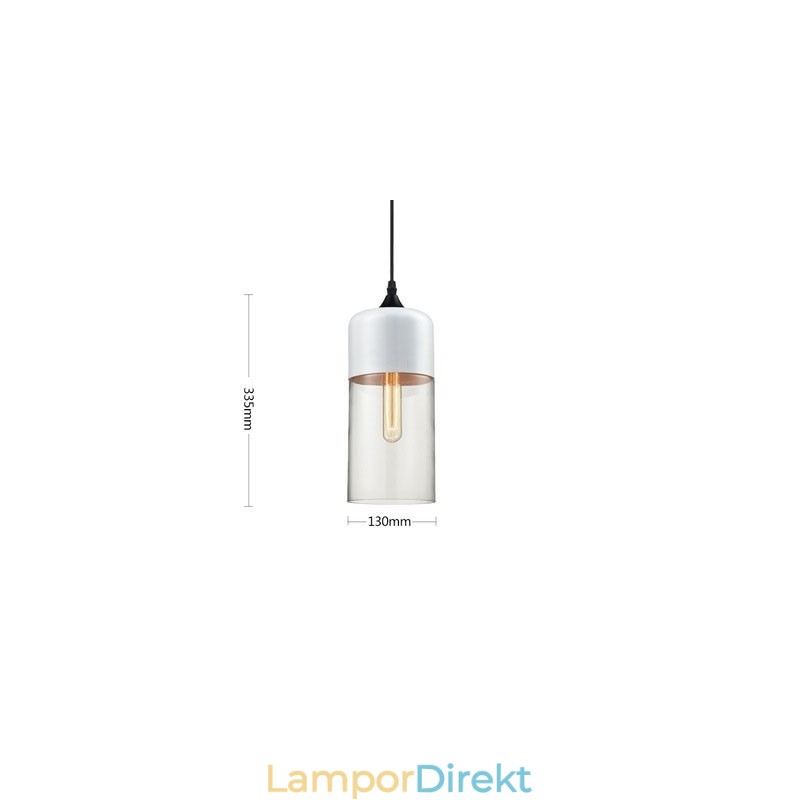 Nordic Creative Stair Shop'S Art Smidesjärn Glas Ljuskrona Lampa