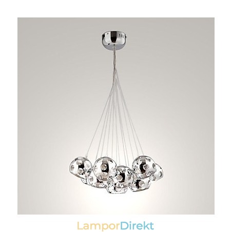 Modern Och Modern Globe Krom Metall Pendellampa Modern Och Modern Globe Krom Metall Pendellampa