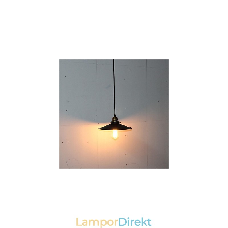 American Country Retro Single Head Iron Ljuskrona