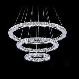 Crystal Ceiling Lights Hängande Ljuskrona Belysningsarmaturer