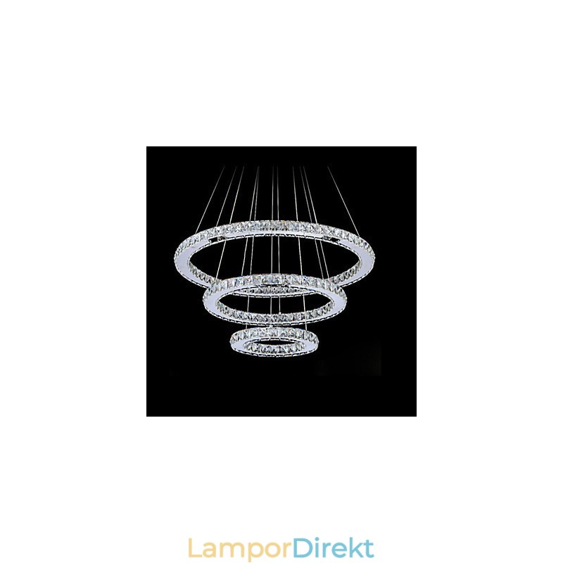 Crystal Ceiling Lights Hängande Ljuskrona Belysningsarmaturer