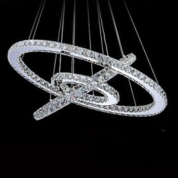 Crystal Ceiling Lights Hängande Ljuskrona Belysningsarmaturer