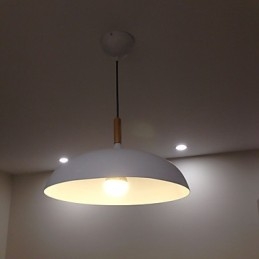 Retro Pendellampa Målning Trä+Metal Cafe Pendellampor