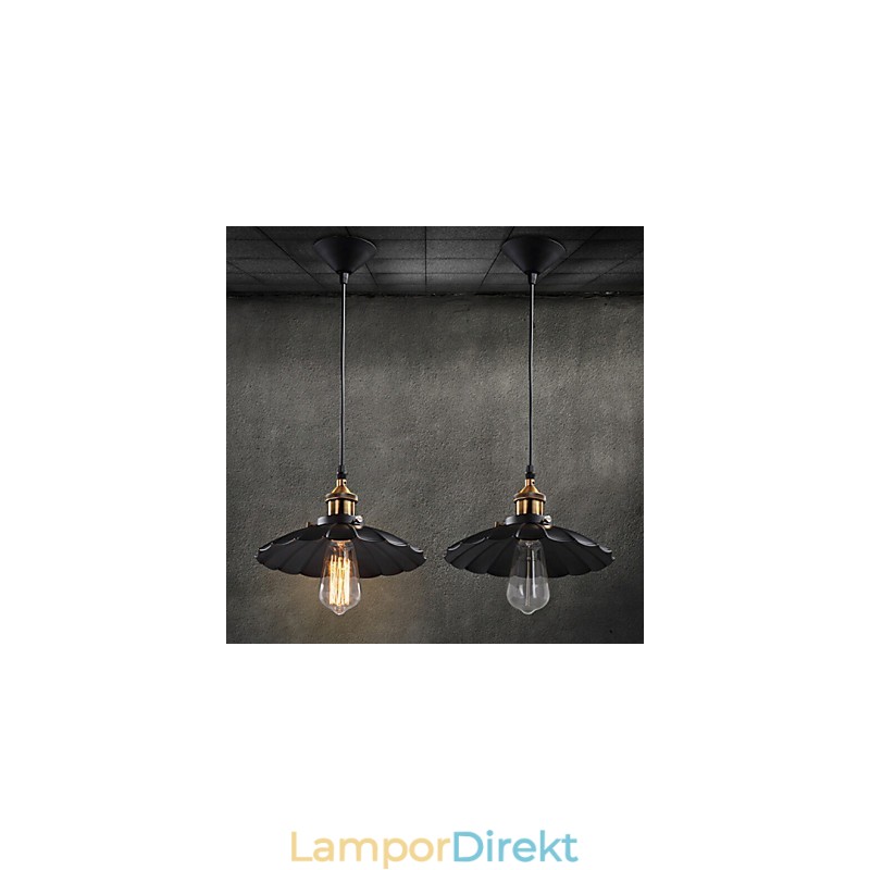 Retro Klassisk Europeisk Stil Taklampa Metal Art Droplight