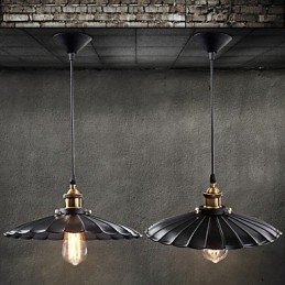 Retro Klassisk Europeisk Stil Taklampa Metal Art Droplight