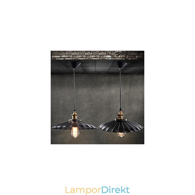 Retro Klassisk Europeisk Stil Taklampa Metal Art Droplight