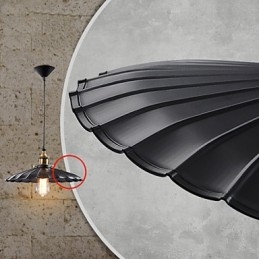 Retro Klassisk Europeisk Stil Taklampa Metal Art Droplight