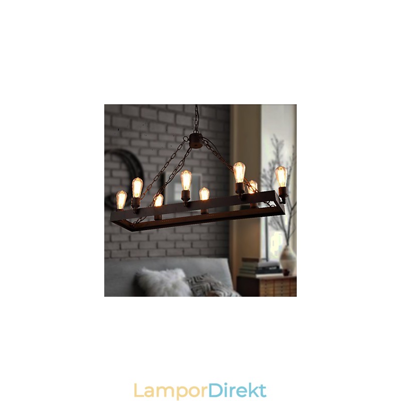 Modern Retro Loft Ljuskrona Amerikansk Country Ljuskrona Creative Industrial Cafe Lamp Lights