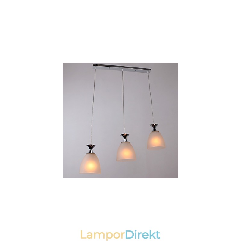 Modern Contemporary Island Mini Style Krom Pendellampa